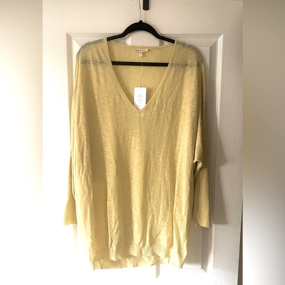 Eileen Fisher Deep V Neck Tunic - Picture 1 of 5